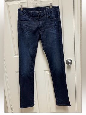 Bonobos Men’s Dark Denim Slim Fit Jeans. Sz 31x34